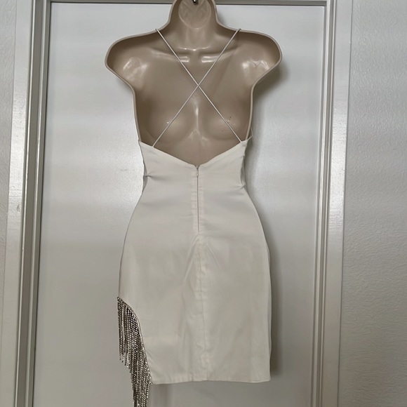 Fashion Nova borrowed hearts mini dress size XS - Picture 2 of 4